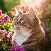 Vibraciones Suaves Para Gatos Tranquilos - Musica relajante con sonidos de la naturaleza & Sonido de grillo & Sonidos de pájaros suecos