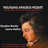 Violin Concerto No. 5 in A Major, KV. 219: II. Adagio - Jascha Heifetz & Sir John Barbirolli & London Philharmonic Orchestra & Вольфганг Амадей Моцарт
