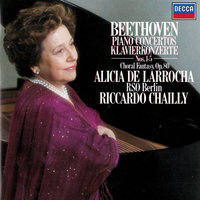 Beethoven: Piano Concerto No. 1 in C major, Op. 15 - 1. Allegro con brio - Alicia de Larrocha & Radio-Symphonie-Orchester Berlin & Riccardo Chailly & Ludwig van Beethoven