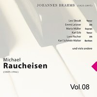 Das Deutsche Lied: Ein Wanderer, op. 106 Nr. 5 - Michael Raucheisen & Peter Anders & Иоганнес Брамс