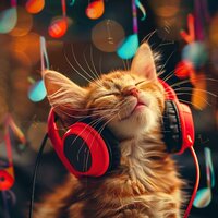 Serene Cat Patterns - Relaxing Cat Music Therapy & Power and Energy & Landscapes Of Joy