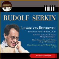 Piano Sonata No. 8 in C Minor, Op. 13 "Pathétique": II. Adagio cantabile - Rudolf Serkin & Ludwig van Beethoven