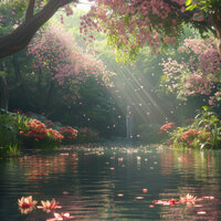 Blossoms and Dewdrops - Kanungrat Leewitiya