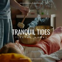 Tranquil Spring Blossoms - Tibetan Monks