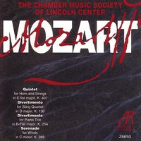 Serenade For Winds In C Minor, K. 388: Menuetto - The Chamber Music Society of Lincoln Center