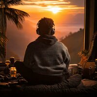 Bassline Unwind Time - Lofi Jazz Cafe & Harp Relaxation & Zen Music Relaxing Therapy