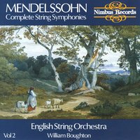 String Symphony No. 10 in B Minor, MWV N10: II. Allegro - English String Orchestra & Феликс Мендельсон