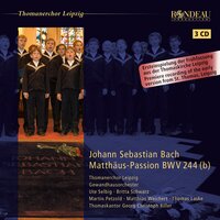 Matthäus-Passion / St Matthew Passion (BWV 244 b) Frühfassung / Early Version: O Schmerz! Hier zittert das gequälte Herz - Thomanerchor Leipzig & Gewandhausorchester & Georg Christoph Biller & Martin Petzold & Johann Sebastian Bach