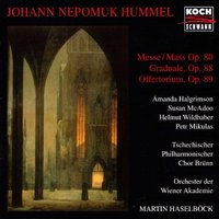 Mass, Op. 80: VI. Agnus Dei - Peter Mikulas & Martin Haselböck & Helmut Wildhaber & Amanda Halgrimson & Orchester der Wiener Akademie & Susan McAdoo & Иоган Непомук Гуммель