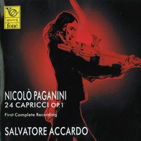 Capriccio in Si bemolle maggiore per violino solo, Op. 1: Allegro - Salvatore Accardo & Никколо Паганини