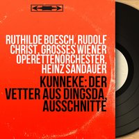 The Cousin from Nowhere, Act I: "O werter, verehrter, von Liebe Betörte" - "Überleg' dir's!" - Heinz Sandauer & Grosses Wiener Operettenorchester & Emmy Funk & Toni Niessner & Grosses Wiener Operettenorchester, Heinz Sandauer, Emmy Funk, Toni Niessner