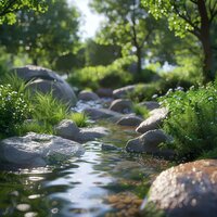 Massage by the Murmuring Stream - Spa Music Relaxation Therapy & River Sound for Sleep & Exuck