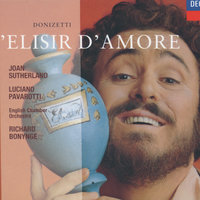 Donizetti: L'elisir d'amore / Act 1 - "Signor sargente" - Maria Casula & Dominic Cossa & Luciano Pavarotti & Joan Sutherland & Ambrosian Opera Chorus & English Chamber Orchestra & Гаэтано Доницетти