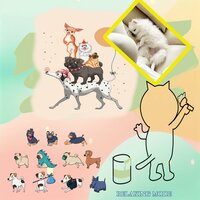 Music On The Doggy Bed Of The Long Night - Relaxing Mode