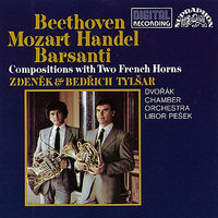Ein musikalischer Spass Dorfmusikanten. Sextet for violins, violas, cellos, double-basses and 2 French horns, K. 522, II. Menuetto. Maestoso - Libor Pesek & Bedrich Tylsar & Вольфганг Амадей Моцарт & Dvořák Chamber Orchestra & Zdenek Tylsar