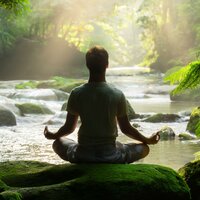 Quiet Awareness - Meditation Harmonies & Inspiring melodies & Flamespad Nature Fire Sounds