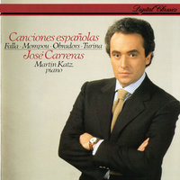 Falla: 7 Canciones populares españolas - No.5: Nana - Jose Carreras & Martin Katz & Мануэль де Фалья