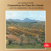 Fugue for Piano for 4 Hands in G Minor: Andante moderato - Vaclav Jan Sykora & Alex van Amerongen