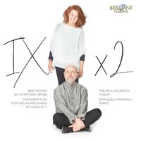 Symphony No. 9, Op. 125: I. Allegro ma non troppo, un poco maestoso (Arr. By Hans Sitt) - Mauro Loguercio & Emanuela Piemonti & Ludwig van Beethoven