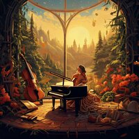 Harmonized Chord Progressions - Ambient Music & Yoga's Binaural Fire Symphony & Peaceful Yoga