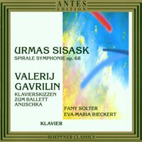 Valerij Gavrilin: Skizzen fuer Klavier zu vier Haenden VIII Uehrchen - Fany Solter & Eva-Maria Rieckert