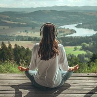 Rhythmic Serenity Sways - Bright Noise for Meditation & Tibetan Monks & Breastfeeding Music