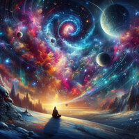 Cosmic Quiet Snowfall - stardust of eternity & space ball & Медитации НВБ