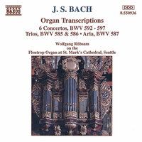 Organ Concerto in D Minor, BWV 596: Concerto In D Minor, BWV 596 (Arr. Of Vivaldi's Violin Concerto in D Minor, RV 565) - Wolfgang Rübsam & Johann Sebastian Bach