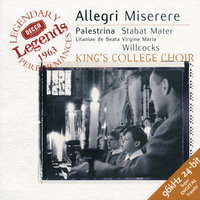 Palestrina: Senex Puerum Portabat - The Choir Of King's College & Sir David Willcocks & Choir Of King's College & Джованни Пьерлуиджи да Палестрина