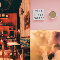 Warm Backdrops for Channeling Positivity - Coffee Shop Jazz Piano Chilling