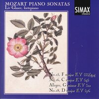 Sonata Movement, G Minor, K 312. Allegro - Liv Glaser & Вольфганг Амадей Моцарт