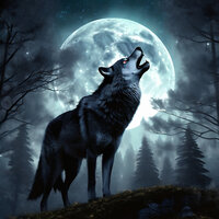Wolf Howling at the Moon - Wolf Sounds