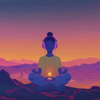 Meditation's Deep Echo - Native American Meditations & Binaural Landscapes & Healing Markrain
