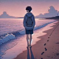 Beach Footsteps - Sundrift Lofi