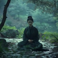 Focus's Font Flows in Fluid Finesse - Ethereal Notes & Reiki Music Energy Healing & Tranquil Serene