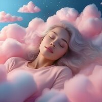 Los Acordes Oníricos Tejen Descanso - Cielos Rubios & Una Sola Luna & Radio de meditación de sueño profundo