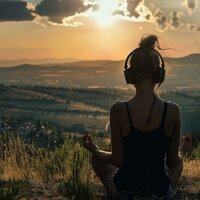 Quietude's Gentle Pace - Solitude Beats & Energy Orbiting & Spiritual Fitness Music