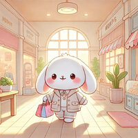 Amber Glow - Bunny Lofi