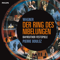 Wagner: Siegfried, WWV 86C / Act II - "Ich lieg' und besitz' " - Fritz Hübner & Donald McIntyre & Hermann Becht & Bayreuther Festspielorchester & Пьер Булез