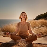 Armonías Para Una Mente Tranquila - Olas de Paz Meditativa & jardín de almas & Biblioteca de sonidos de fuego de Rushing Blaze