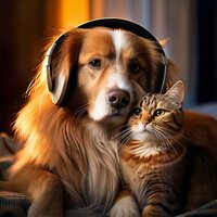 Warm Blanket Sounds - Binaural State & Brilliant Music for Pets & Background Music for Home Alone Pets