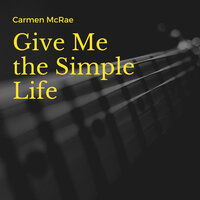 Without a Word of Warning - Carmen McRae