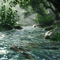 Quiet Pond Ambiance for Rest - ASMR Sounds for Sleep & Raw Materials & S. Key