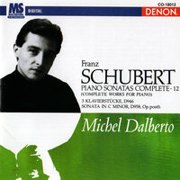 Sonata In C Minor, D958 Op.posth: II. Adagio - Michel Dalberto & Франц Шуберт