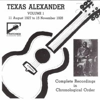 No More Woman Blues - Texas Alexander