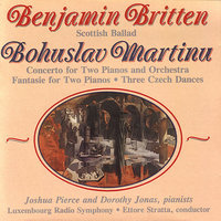 Three Czech Dances For Two Pianos: Andante Moderato - The Radio And Television Symphony Orchestra Of Luxembourg & Joshua Pierce & Dorothy Jonas