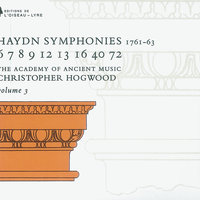 Haydn: Symphony in C, H.I No. 9 - 3. Finale - Menuetto - Allegretto - Academy Of Ancient Music & Christopher Hogwood & Йозеф Гайдн