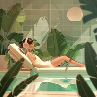 Peaceful Rest Nights - 8D Piano & Luna Tunes & Alpha Inc.