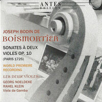 Troisiéme Sonate á Deux Violes in G Minor, Op. 10, No. 3: No. 1, Allemande Gravement - Les Deux Violes & Georg Noeldeke & Rahel Klein
