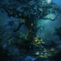 Abrazando Pensamientos Serenos - Meditación del sueño & Activador de la glándula pineal & Ilustración del lamaísmo